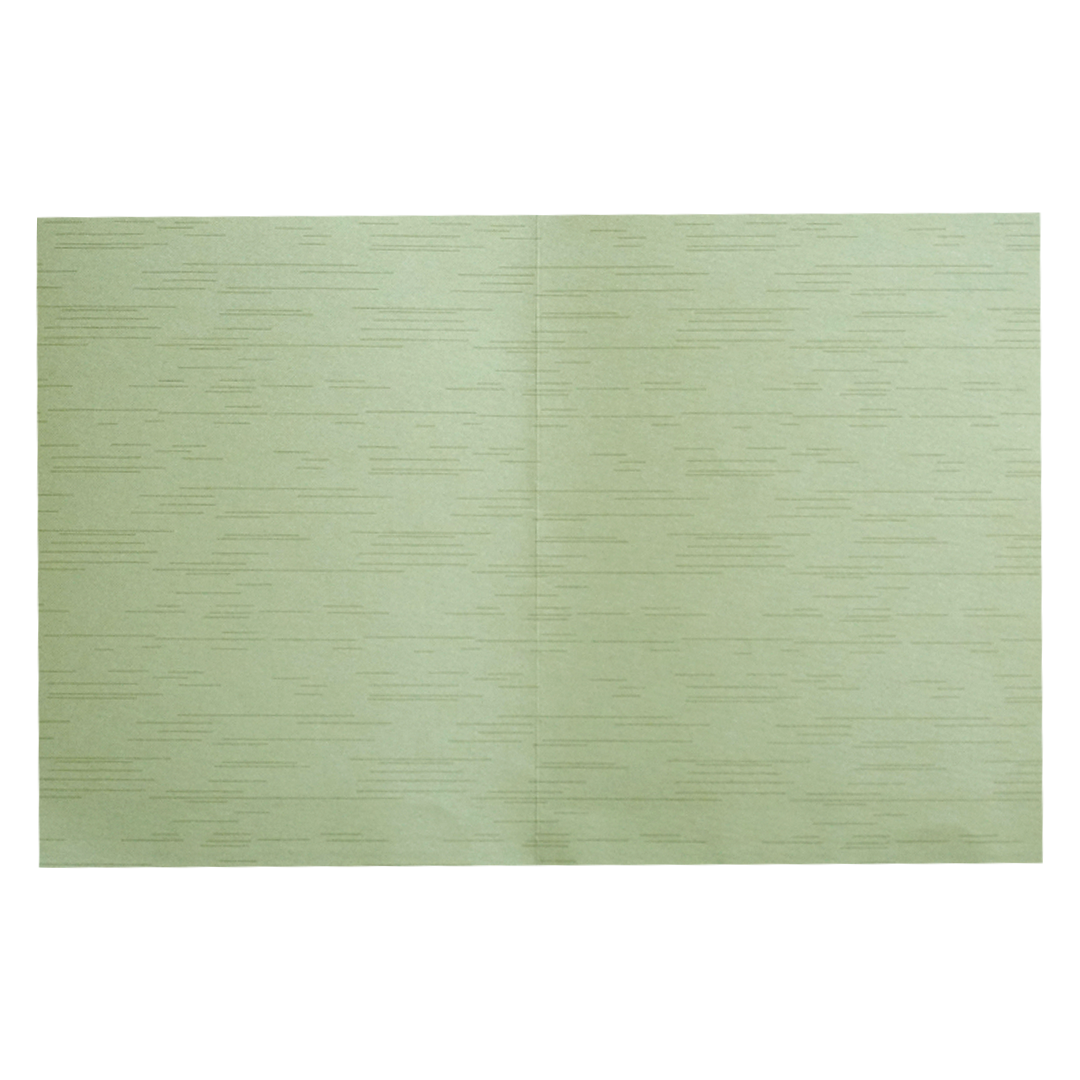 Pista Green Shiny Ganesha Wedding Card-KNKR5031G