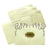 Selling Cream foil padded invitation card online. Buying invitation cards made easy with King of Cards! &