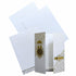 White Floral Nameplate Invitation Card-King of Cards
