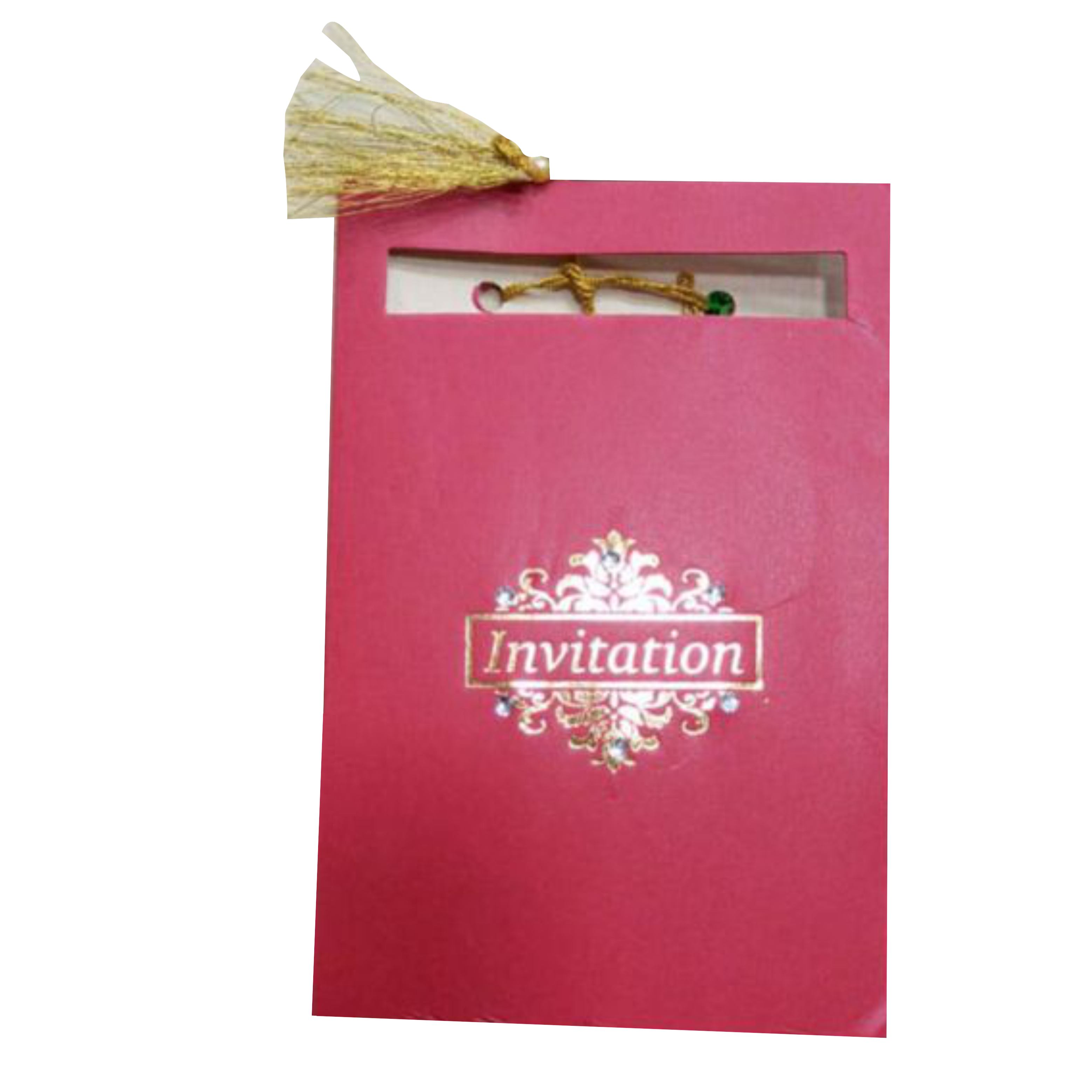Pink Personal Invitation Card-XP079