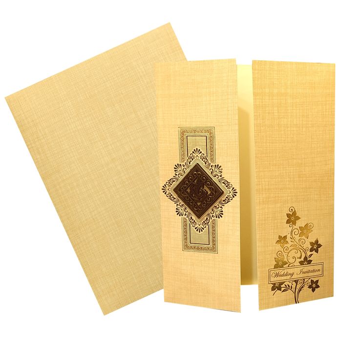 Sandal Ganesha Wedding Invitation Card-King of Cards