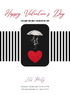 Red Umbrella Valentine s day Invitation-AAVAl020