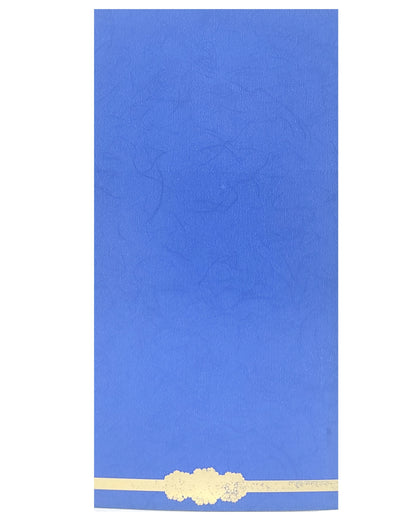 Blue Single Sheet Invitation Card-KNKS08GB