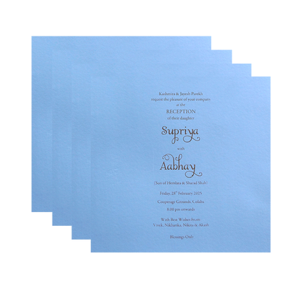 Light Blue Marriage Card-King of Cards