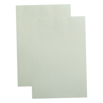 Pearl White Couple Nameplate Wedding Card-KNKTW037