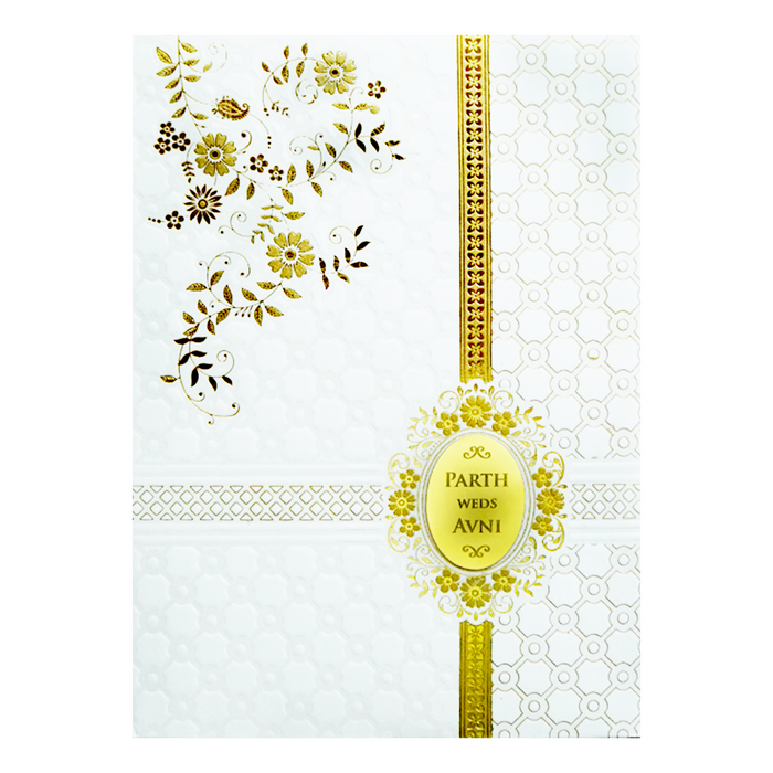 Chalk White Marriage Card-King of Cards