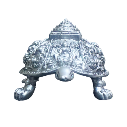 Lucky Tortoise with Ashta Lakshmi and Yantra-GRI0420