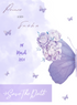 Purple Butterfly Save The Date-AASAV003