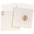 White Premium Screen Wedding Card With Ganesha-KNK924WG