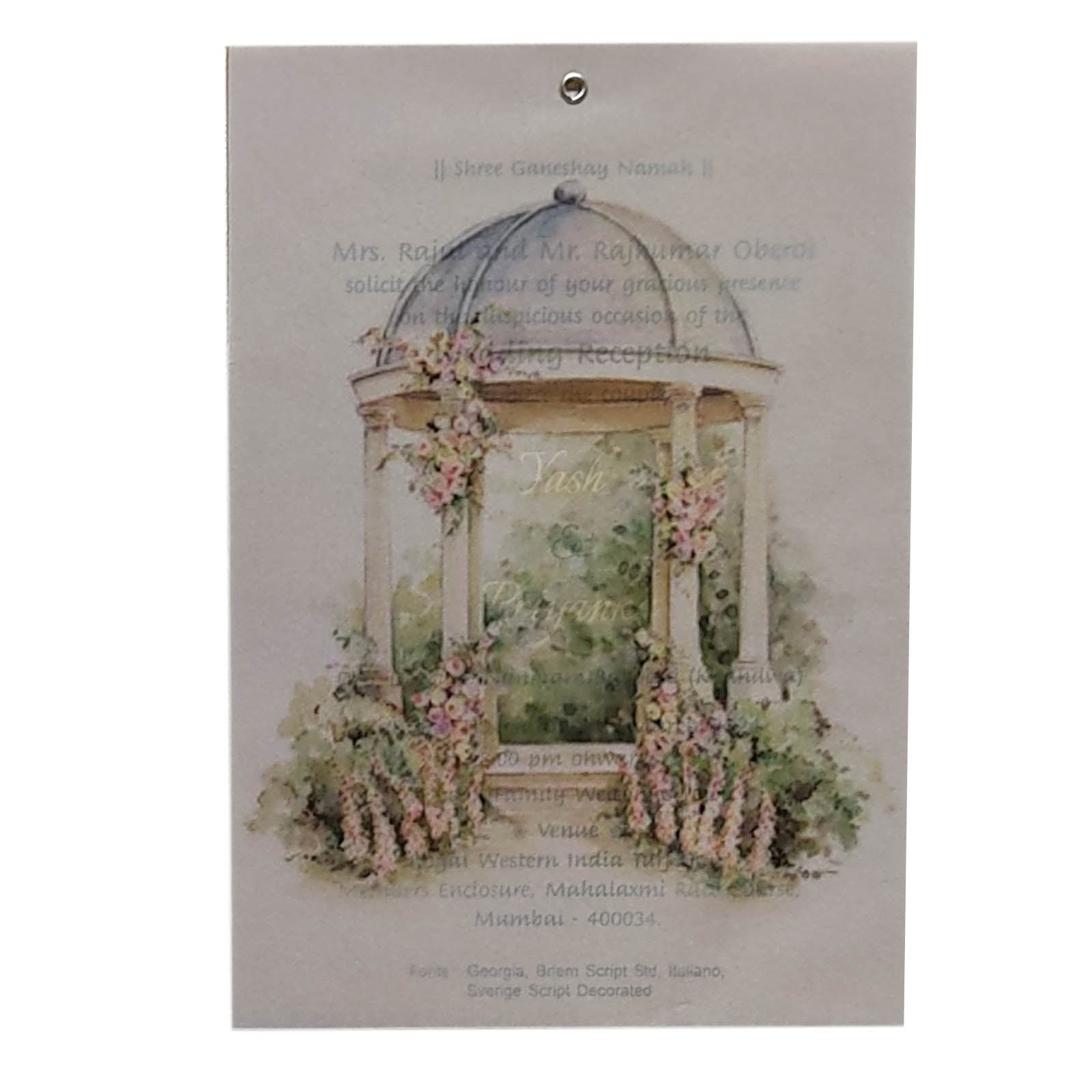 Invitation Card - KRCS6380