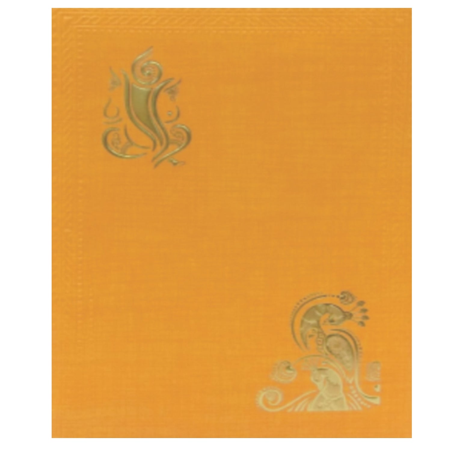 Orange Invitation Card-KNCM11OG