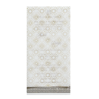 White Tracing Sheet Invitation Card-KRCS7362