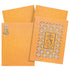 Orange Die Cut Ganesha Invitation