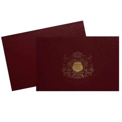 Red Marriage Invitation-KPR09570