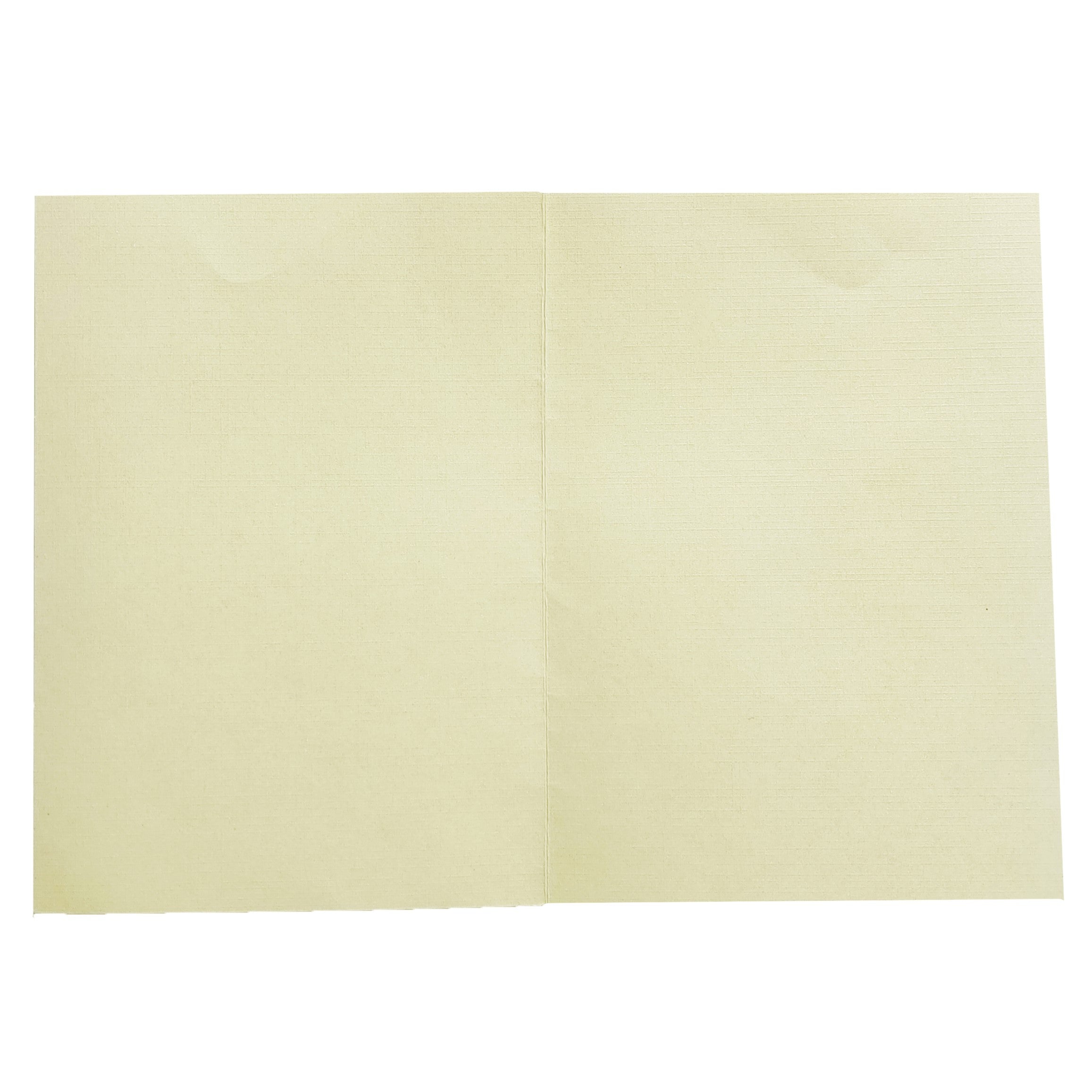 Cream Metallic Gold Foiling Design With Floral Lace-KNCM16CG