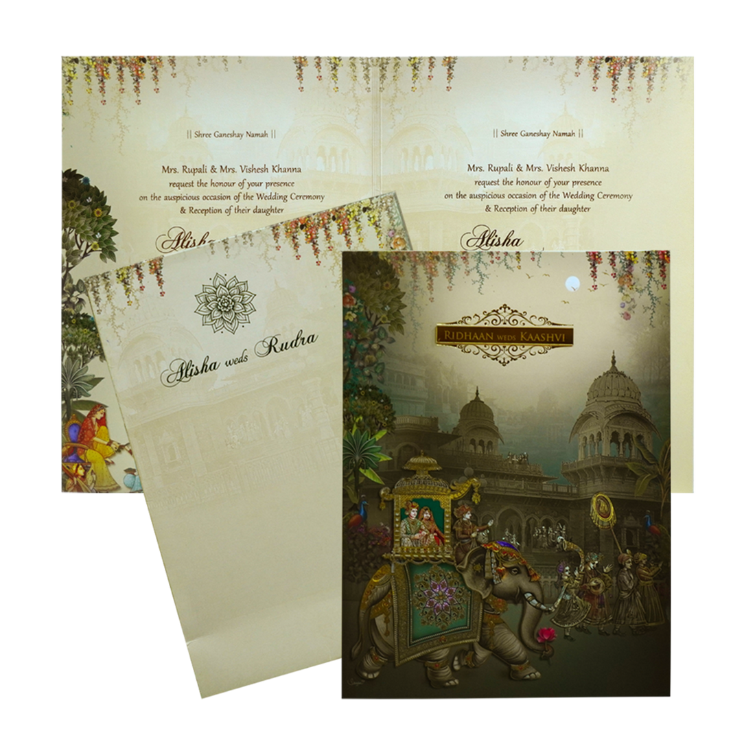 Make your event special with our exclusive Avocado Green Wedding Card. Shop now! ?WhatsApp Support ?Express Delivery.