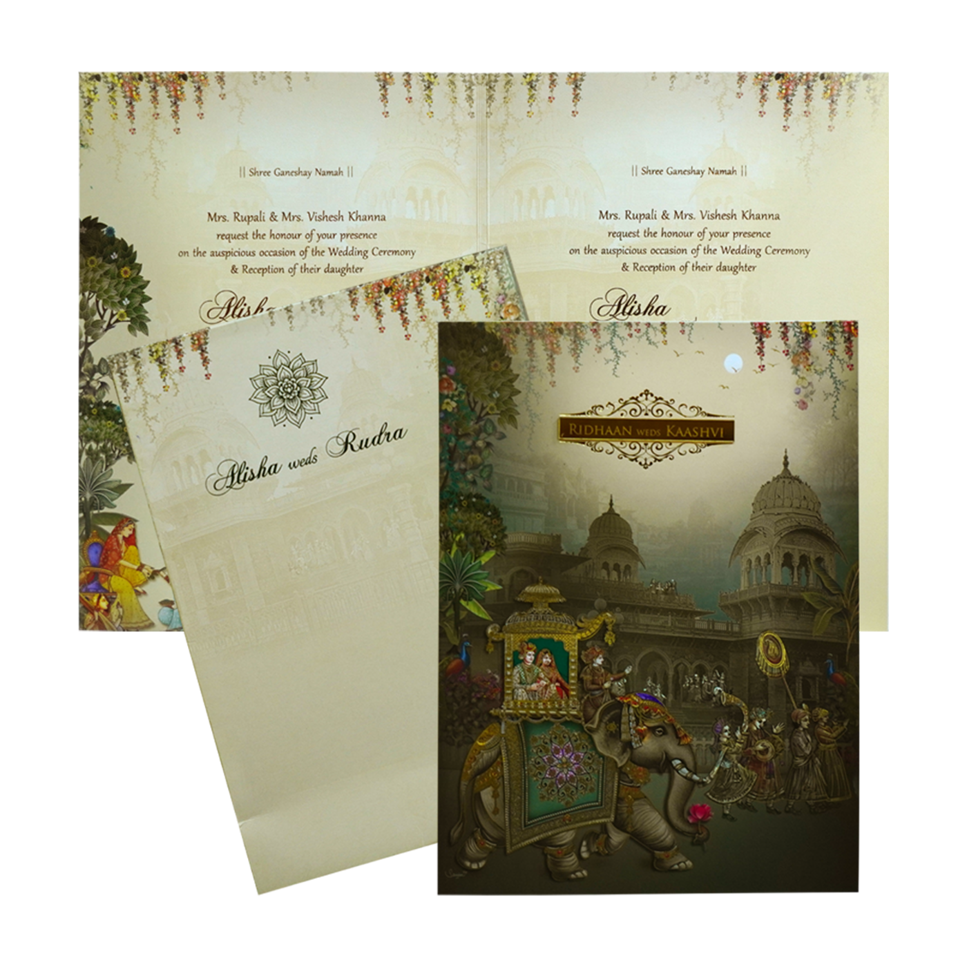 Make your event special with our exclusive Avocado Green Wedding Card. Shop now! ?WhatsApp Support ?Express Delivery.