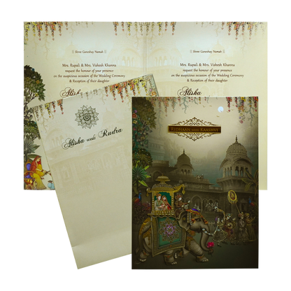 Make your event special with our exclusive Avocado Green Wedding Card. Shop now! ?WhatsApp Support ?Express Delivery.