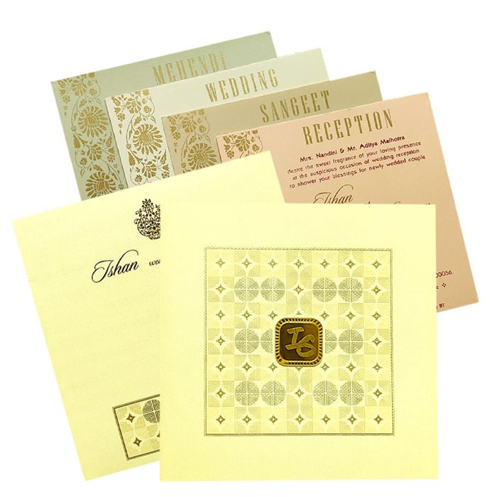 Pale Pink Dot Design Invitation-King of Cards