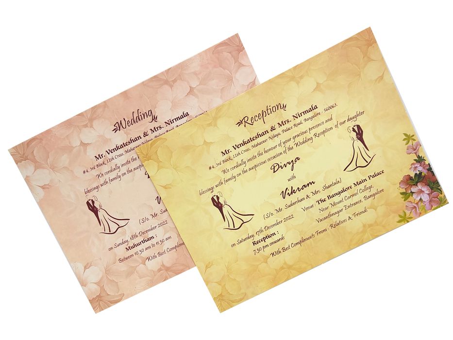 Green Padded Floral Design In Offset With Lamination-KNPO9902G-King of Cards