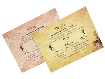 Green Padded Floral Design In Offset With Lamination-KNPO9902G-King of Cards