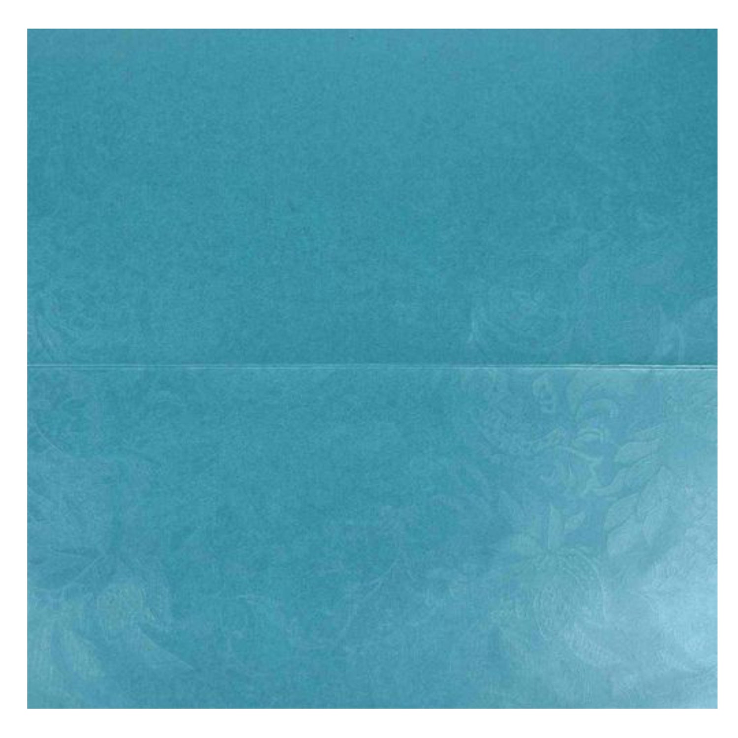 Lovely Light Blue Shading With Gold Foiling Wedding Card