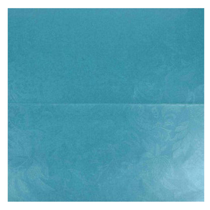 Lovely Light Blue Shading With Gold Foiling Wedding Card