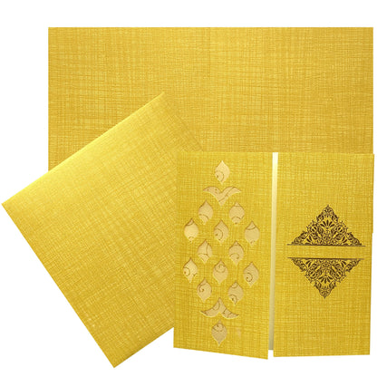 Selling Light pink floral envelope with tracing sheet and three inserts invitation card online. Buying invitation cards made easy with King of Cards! ? Customer Support ? Home Delivery