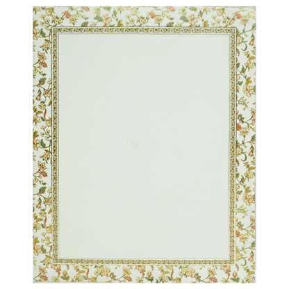 Lime Floral Pattern Marriage Card-King of Cards