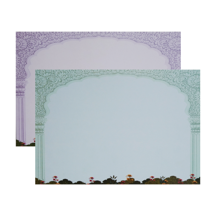 Lime Yellow Padded Wedding Card-King of Cards