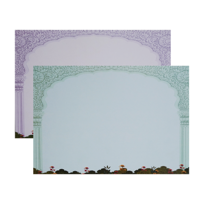 Lime Yellow Padded Wedding Card-King of Cards