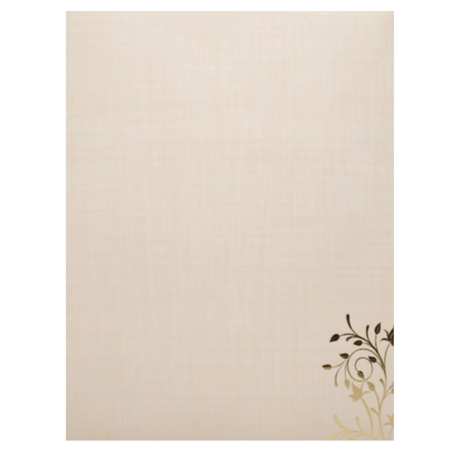 Sandal Jumbo Metallic Floral Theme In Gold Foiling-KNK5026S