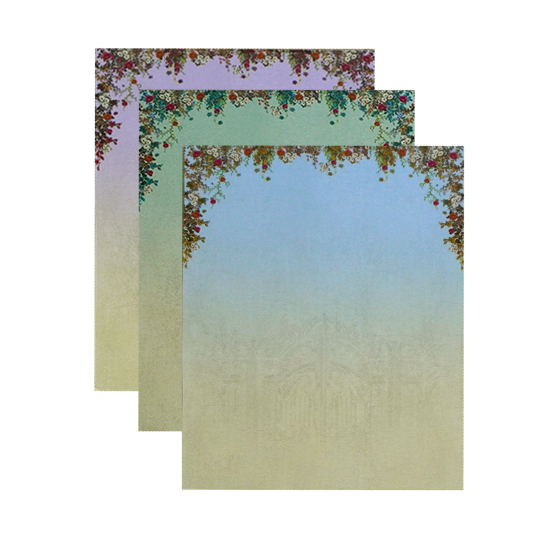 Dark Teal Blue Padded Invitation Box-KSI12320