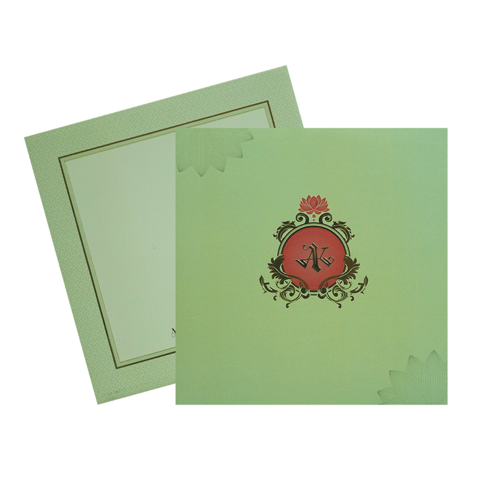 Green Premium Padded Card-King of Cards