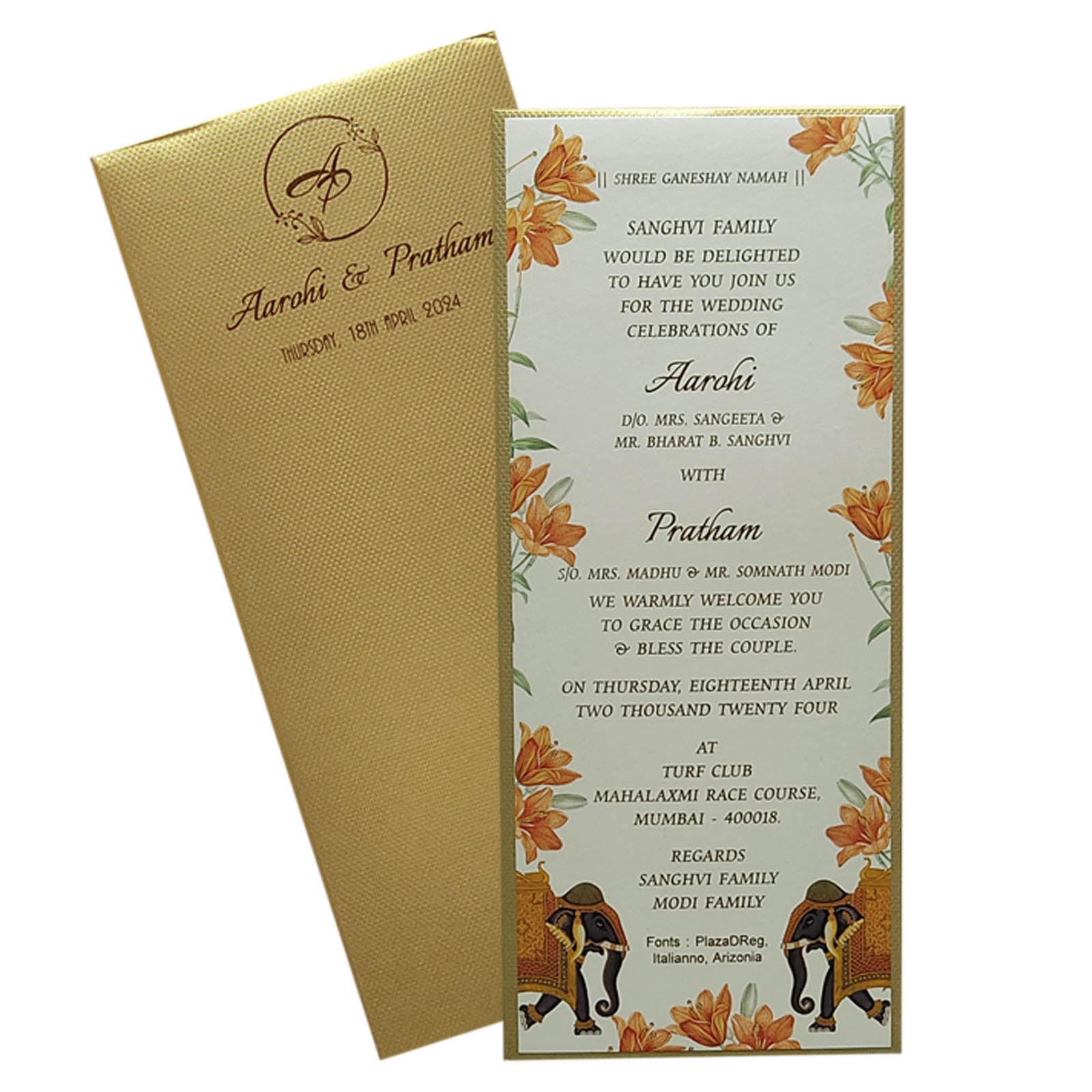 Invitation Card - KRCS6260