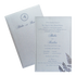 Grey Petal Single Card-KRCS7321