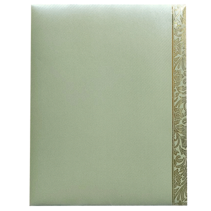 Olive Green Texture Sheet Invitation Card-KNKGN5014