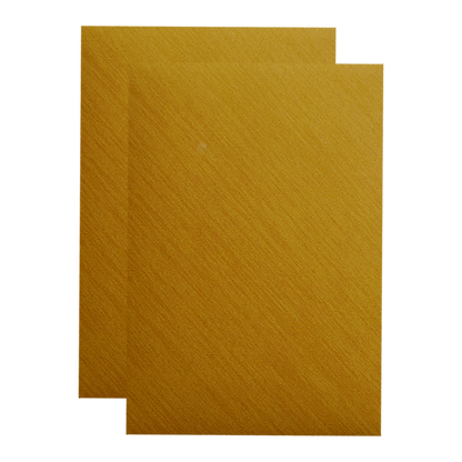 Metallic Gold Ganesha Wedding Card-KNCM038G