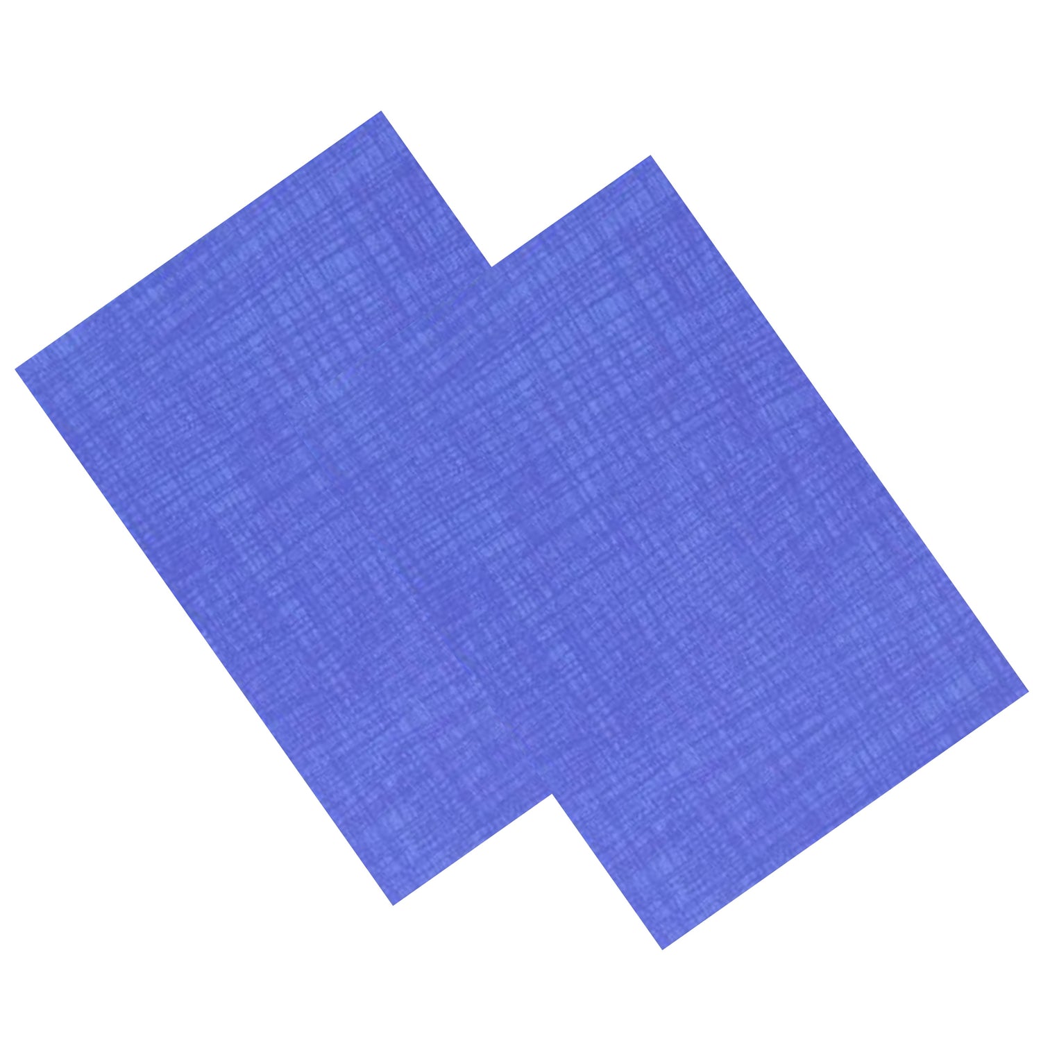 Blue Traditional Die Cut Wedding Invitation-KNCM19BI