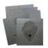 Light Grey MDF Wedding Card-KPR09330