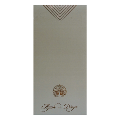 Light Grey Single Sheet Card-KRCS7162