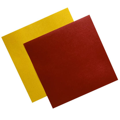 Gold Red Ganesha Wedding Invitation Card-KNK2171