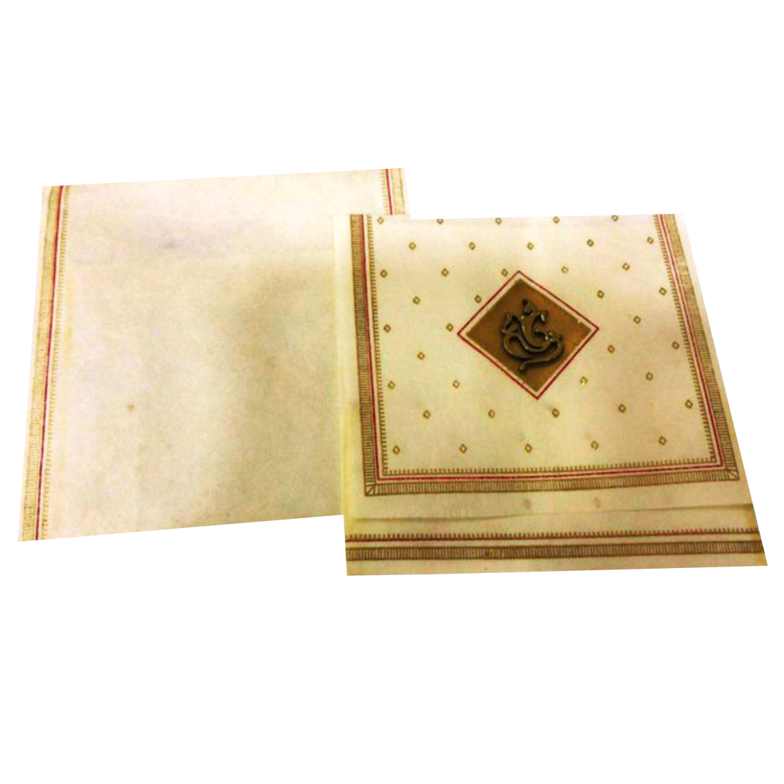 Cream Pesonal Invitation Card-xp010-King of Cards