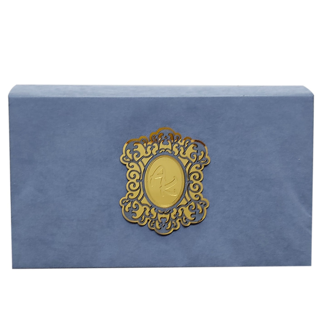 Blue Sweet Box Invitation-KRC29200