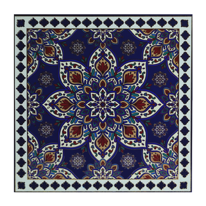 Blue Mandala Jar Box Invitation-KBX1306