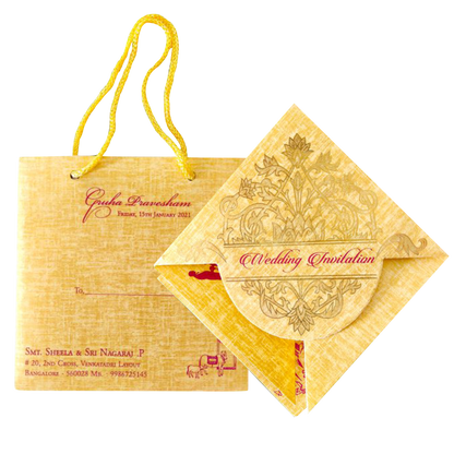 Set the tone for your special day with our exceptional range of bespoke wedding cards, designed to capture the essence of your joy and happiness.