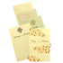 Cream Floral Single Sheet Invitation Card-King of Cards