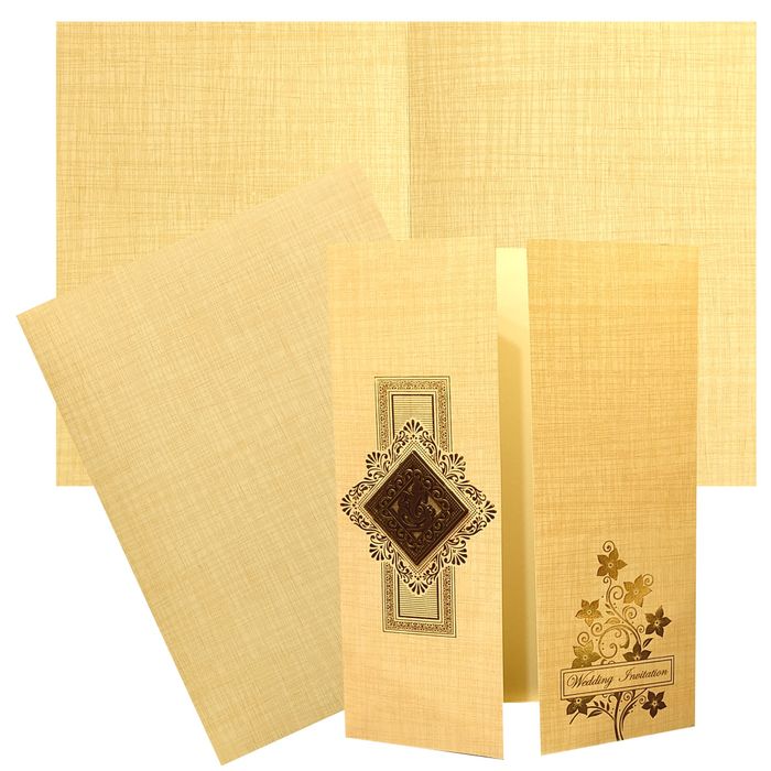 Sandal Ganesha Wedding Invitation Card-King of Cards