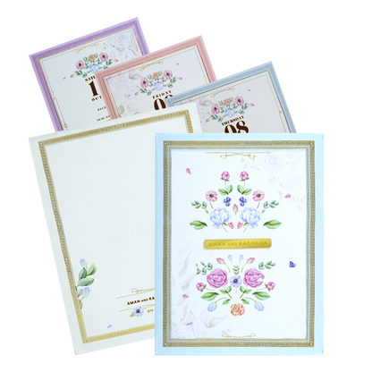 Make your event special with our exclusive White Elegant Padded Card Order now! ?WhatsApp Support ?Express Delivery